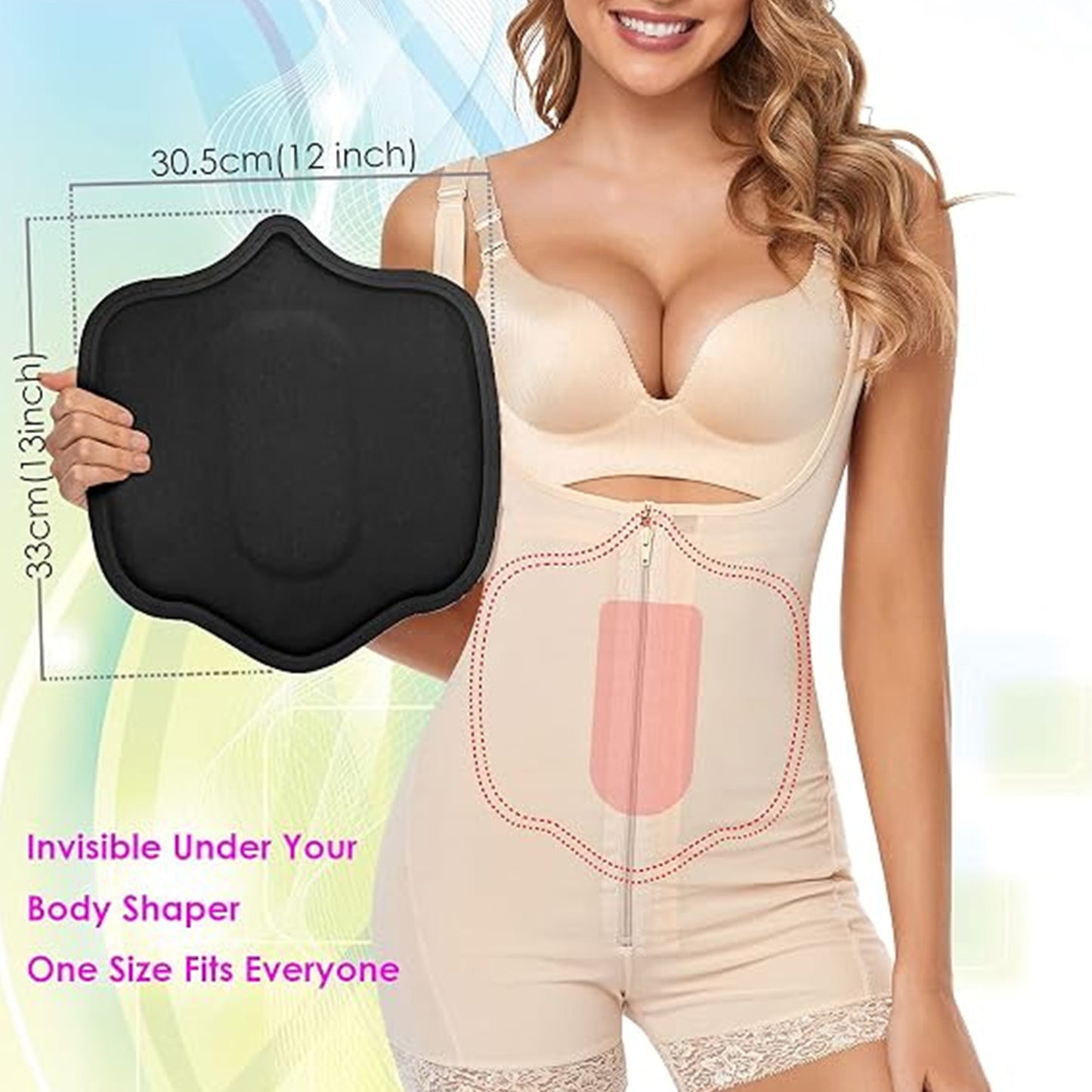 Compression Flattening Ab Lipo Board Post Surgery Foam After Tummy Tuck Tabla Abdominal