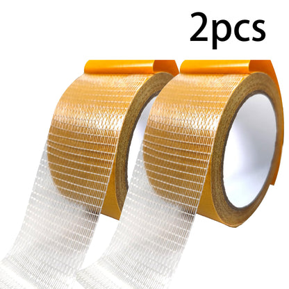2PCS Extra Strong Double Sided Fabric Tape Heavy Duty 2inch x 33FT