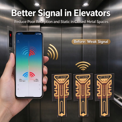 6Pcs Signal Amplifier Portable Mobile Phone Signal Enhancement Sticker Booster for iPhone Samsung Huawei Universal