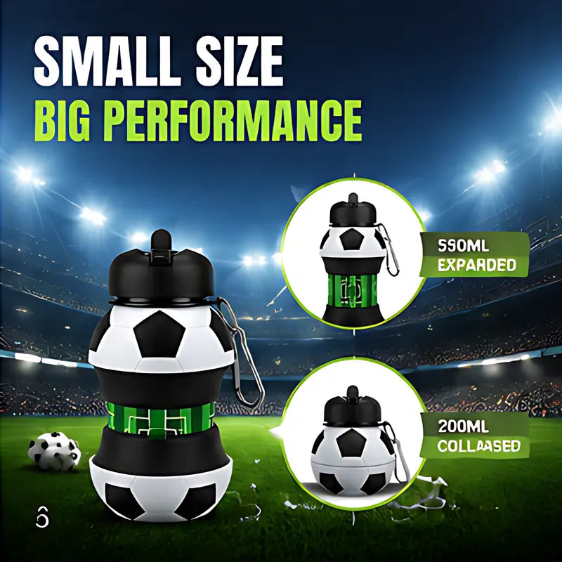 Foldable Water Bottle Portable Leak-Proof Drinking Cup
