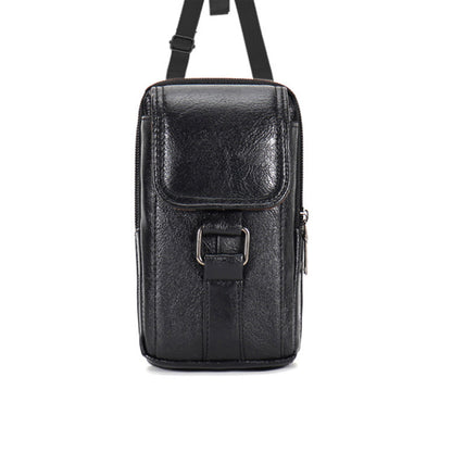 Small Crossbody Bags for Man, Mini Waist Packs Mobile Phone Wallet