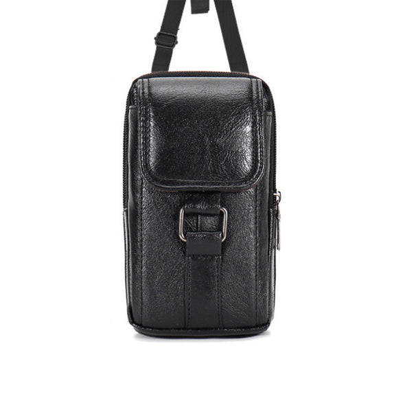 Small Crossbody Bags for Man, Mini Waist Packs Mobile Phone Wallet