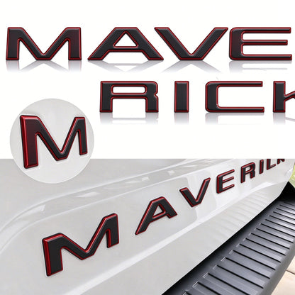 Tailgate Letter Inserts - Compatible with 2022-2026 Ford Maverick