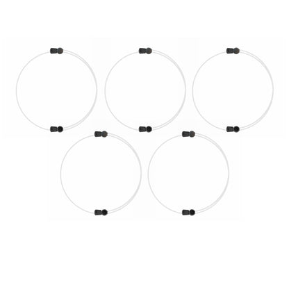 5 Pack Crop Top Tuck Band, Adjustable Elastic Shirt Cropping Band  Tucking Shirts Sweater