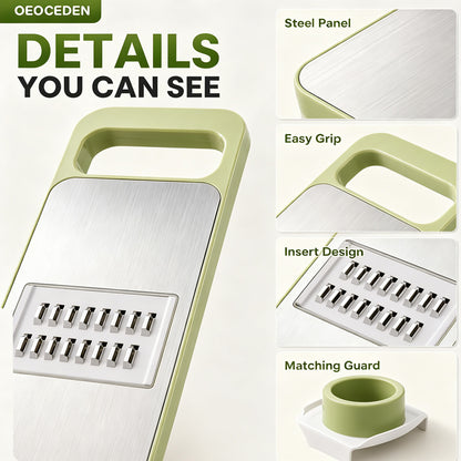 Mandoline Slicer for Kitchen, Multi Purpose Vegetable Slicer with Hand Guard