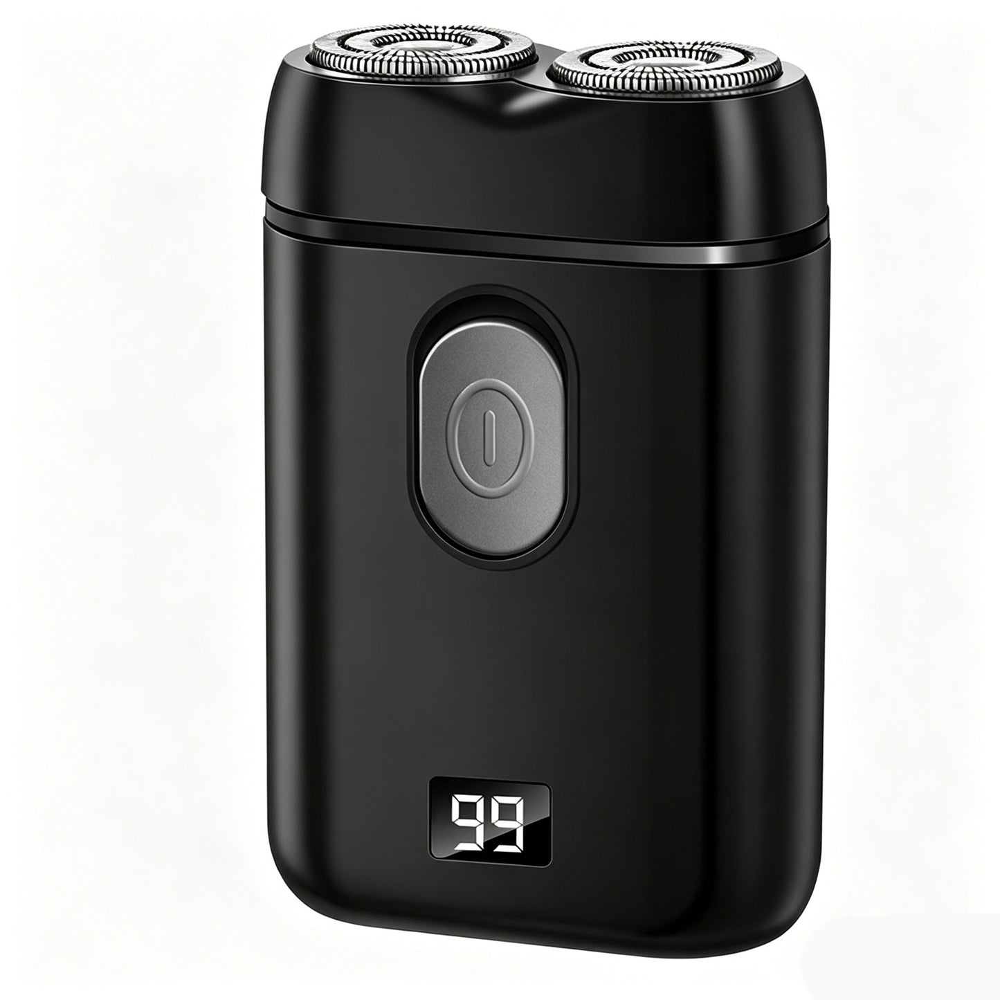 Portable Electric Shaver Dual Blade Usb Rechargeable Led Display