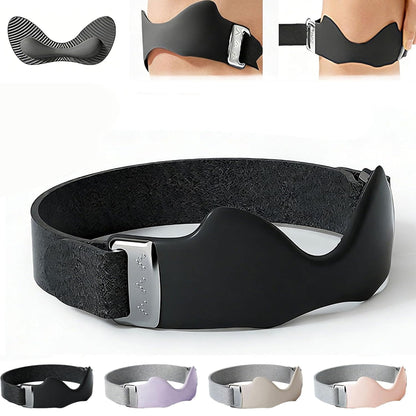Airbag Patellar Tendon Support Strap, Adjustable Breathable Antislip Knee Brace