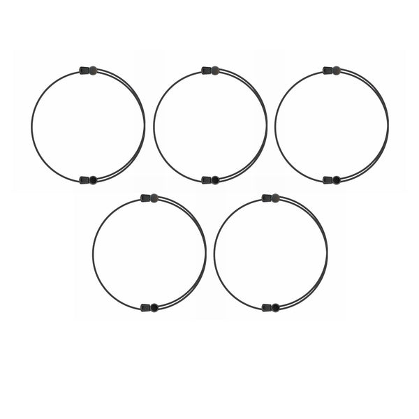 5 Pack Crop Top Tuck Band, Adjustable Elastic Shirt Cropping Band  Tucking Shirts Sweater