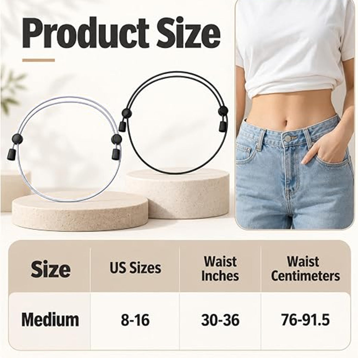 5 Pack Crop Top Tuck Band, Adjustable Elastic Shirt Cropping Band  Tucking Shirts Sweater