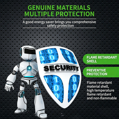 2026 Updated Power Saver 90-250V 30KW Electricity Saving Box Household Energy Saver US Plug