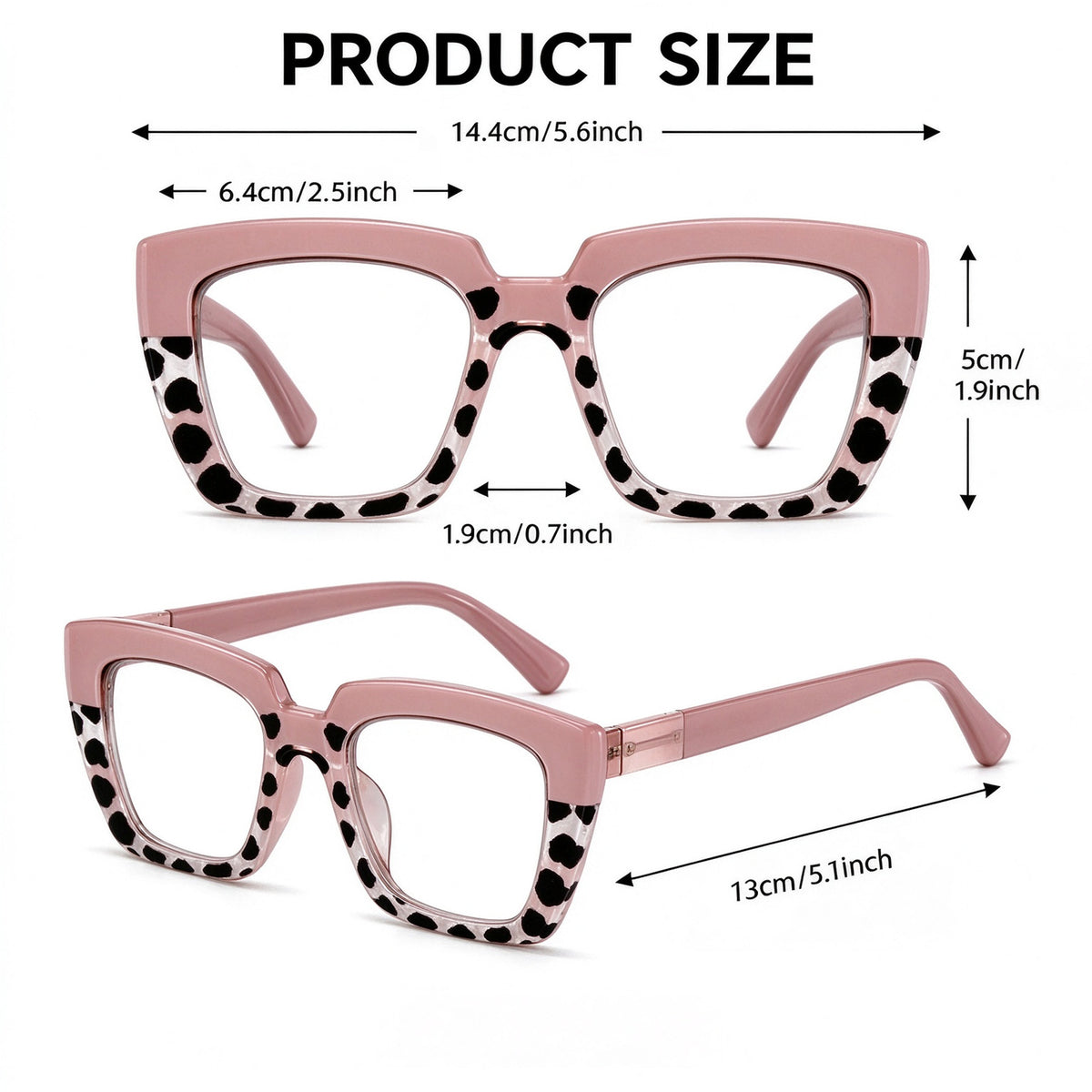 Unisex Progressive Multifocal Photochromic Reading Eyeglasses, UV-Protective Photochromic Lenses