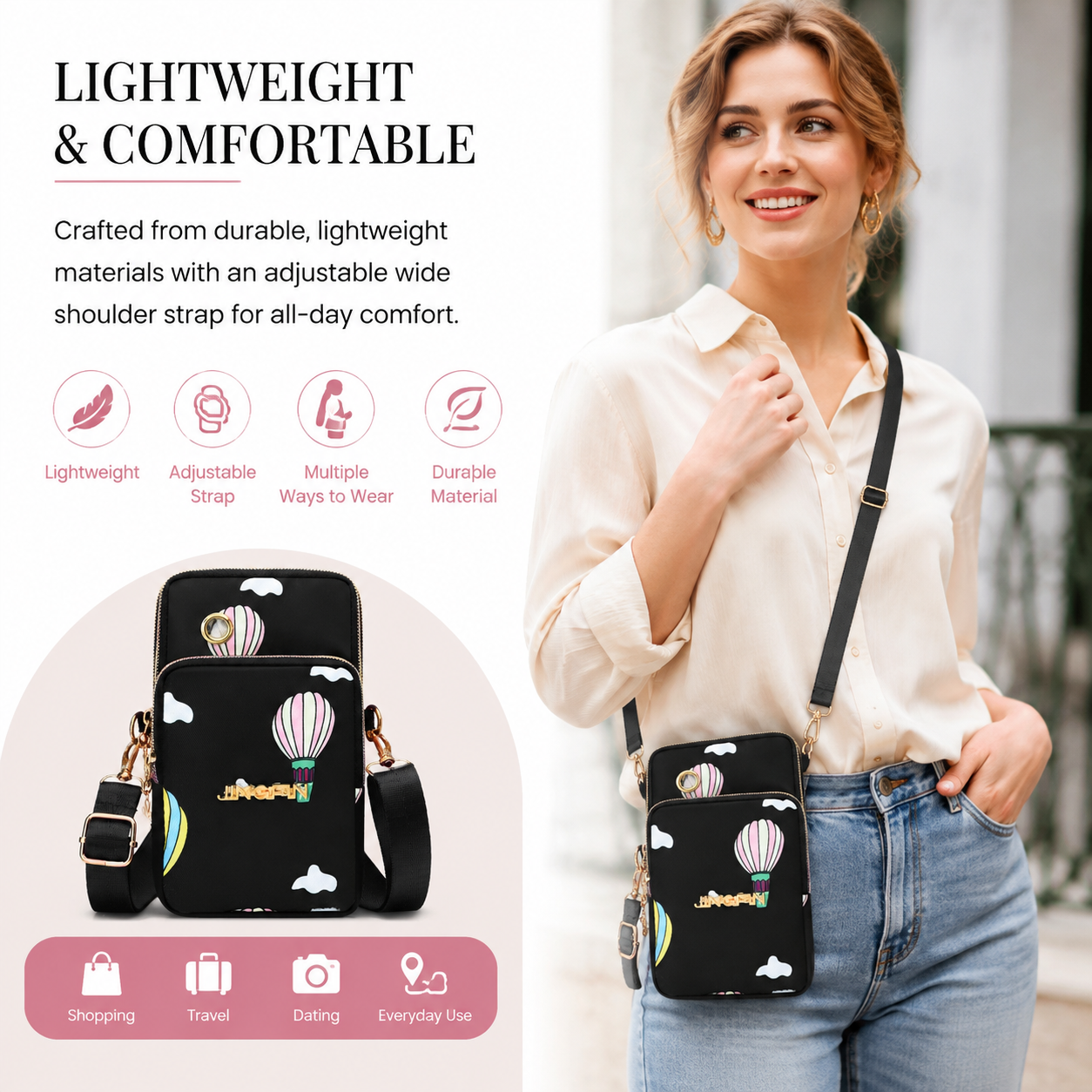 Crossbody Bags for Women,Small Purses for Women Cell Phone Wrist Bags