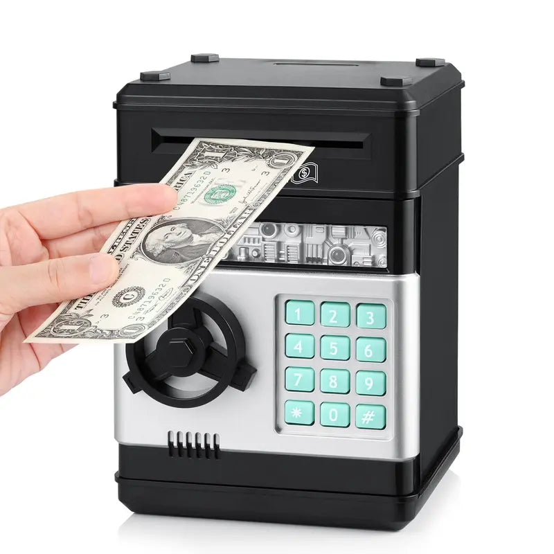 Piggy Bank for Kids Adults, Electronic ATM Coin Cash Bank