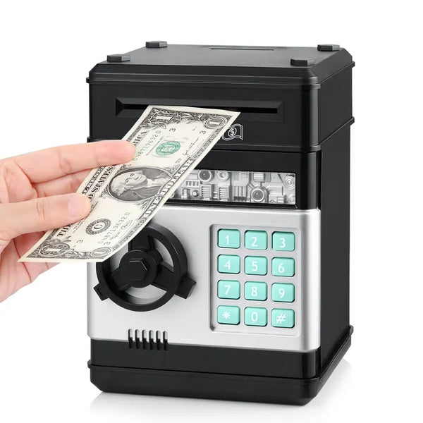 Piggy Bank for Kids Adults, Electronic ATM Coin Cash Bank