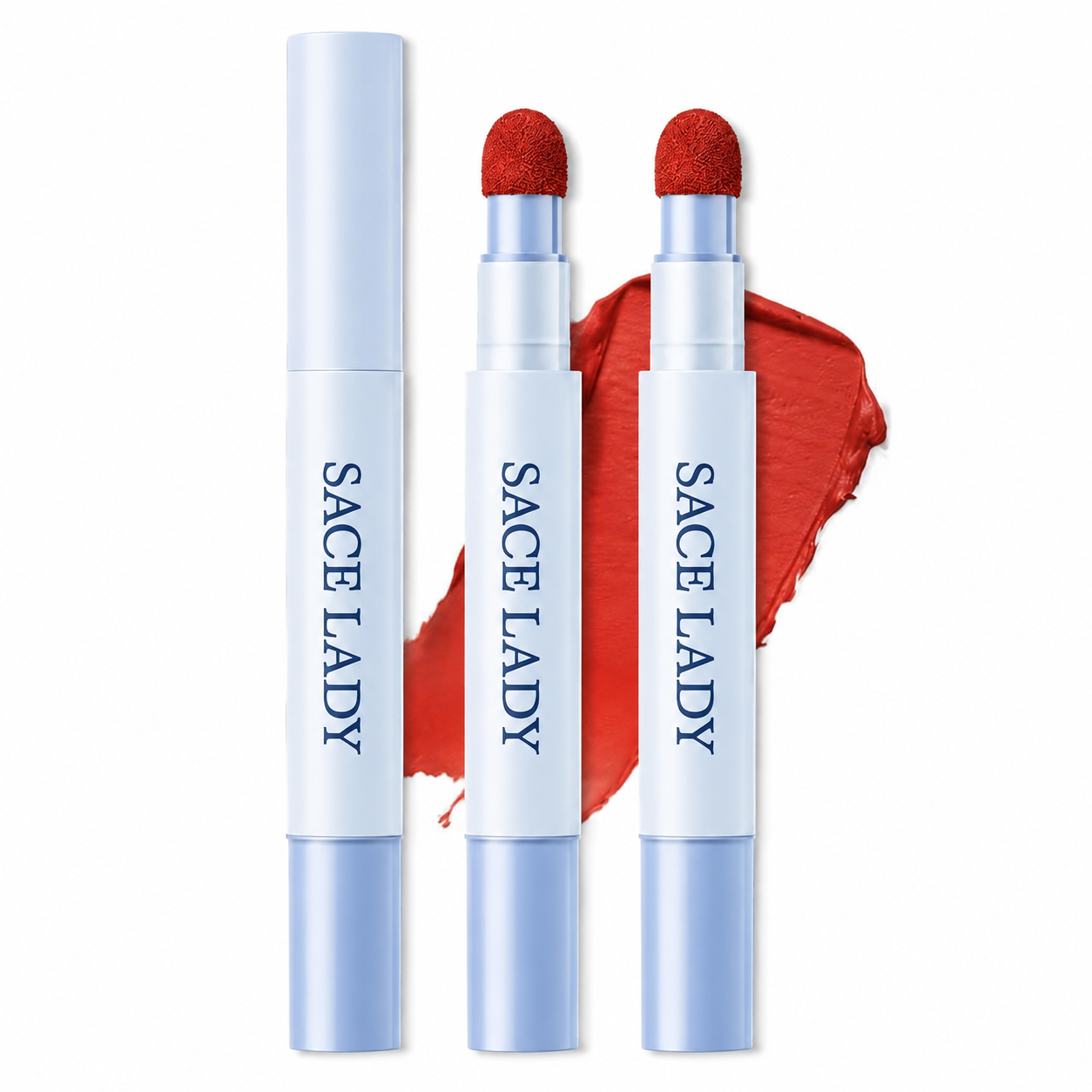 2Pcs Matte Lipstick & Multi-Use Cream Blush for Cheeks and Lips – Silky, Blendable Texture