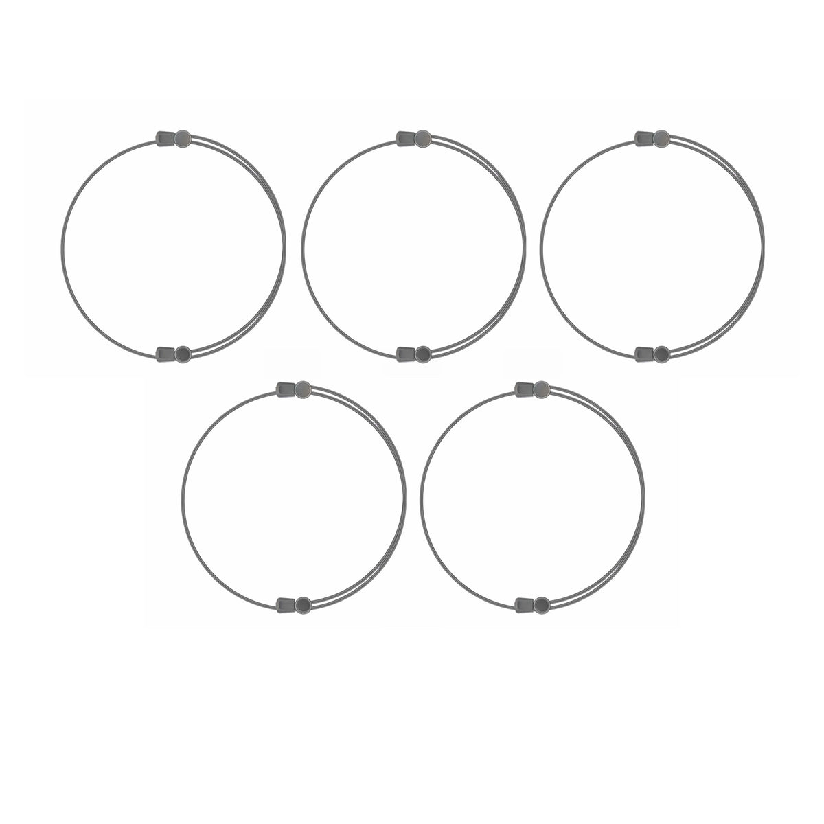 5 Pack Crop Top Tuck Band, Adjustable Elastic Shirt Cropping Band  Tucking Shirts Sweater