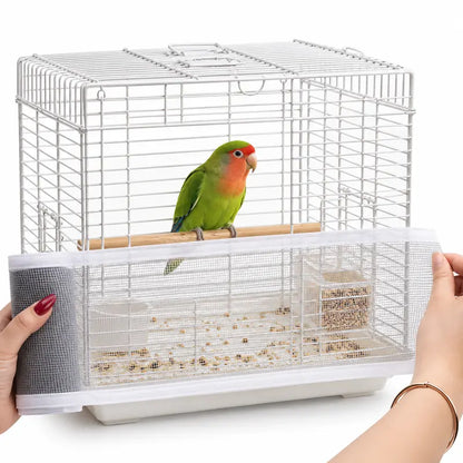 Bird Cage Seed Guard Mesh Tape - Self-Adhesive, Cut-to-Fit