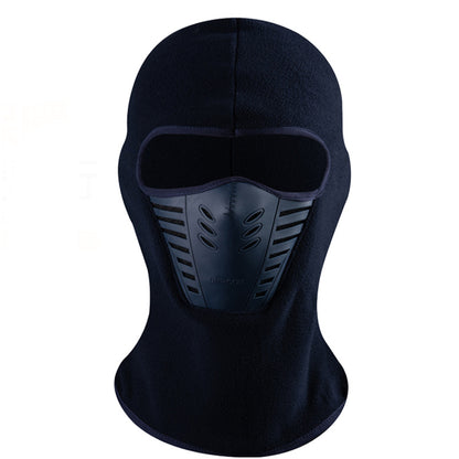 Balaclava Cycling Mask, Fleece Thermal Face Mask — Helmet-Compatible Ski Accessory