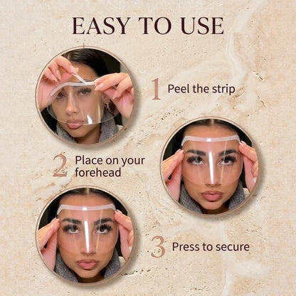 50 Pcs Microblading Shower Face Shields, Disposable Face Visor Masks