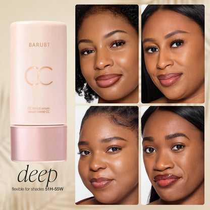 CC Tinted Serum — Color-Correcting Tinted Serum, Lightweight Coverage, No-Makeup Makeup Waterproof