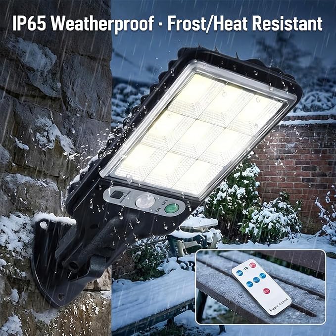 Solar Lights Outdoor, Outdoor Sensor Street Light Garden Corridor Smart Lighting