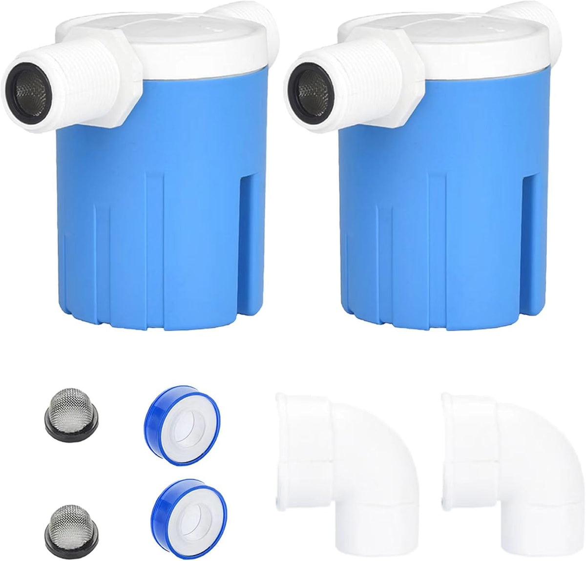2PCS Automatic Water Level Control Valve Inside Type,side Inner Water Automatic Float Valve Water Level Control Valve Uesd