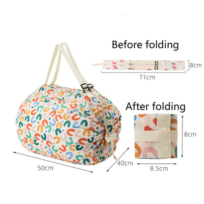 Large Capacity Portable Oxford Cloth Accordion Travel Bag