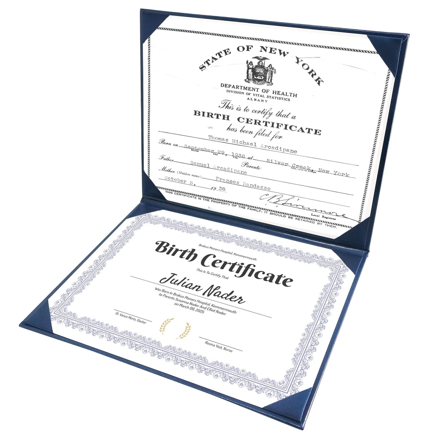 U.S. Birth Certificate Protective Sleeve — 250th Anniversary Commemorative Edition
