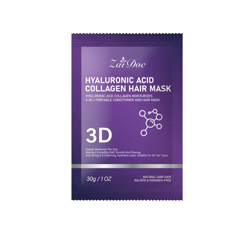 3D Collagen Hair Mask 30g — Deeply Repairs Hair Strands