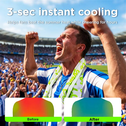 5PCS Cool Towel, Cooling Neck Wraps, Ice Towel, Instant & Long-Lasting Cooling
