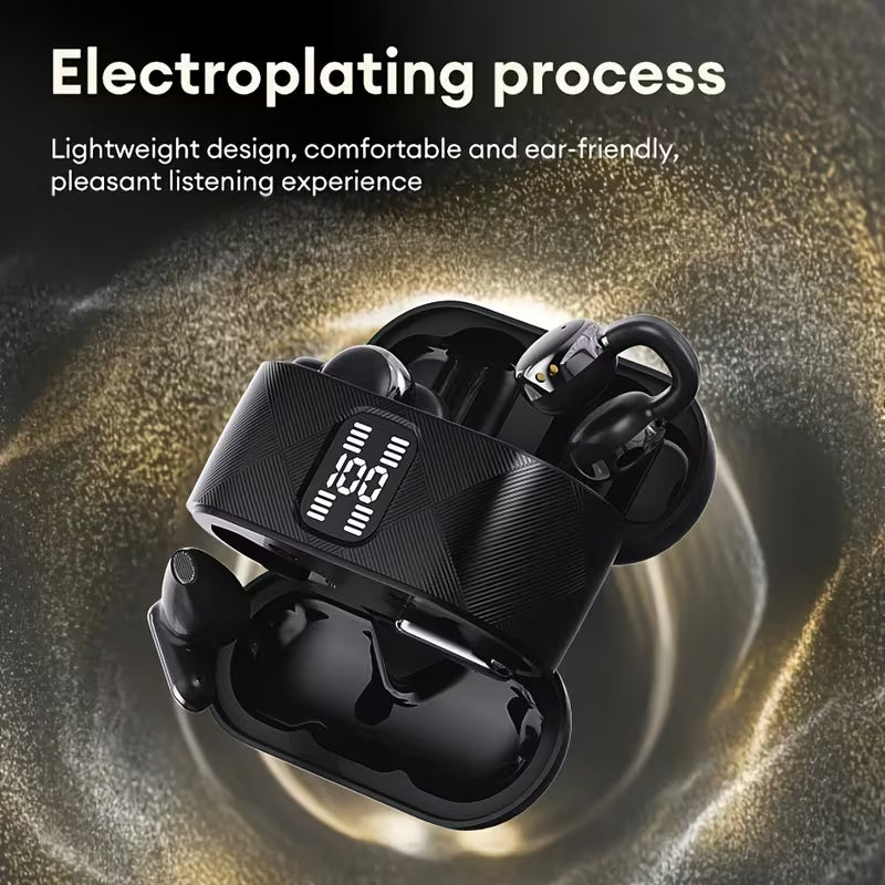 Wireless Bluetooth Headphones,Tiny Size Invisible Earbuds,Waterproof With Mic