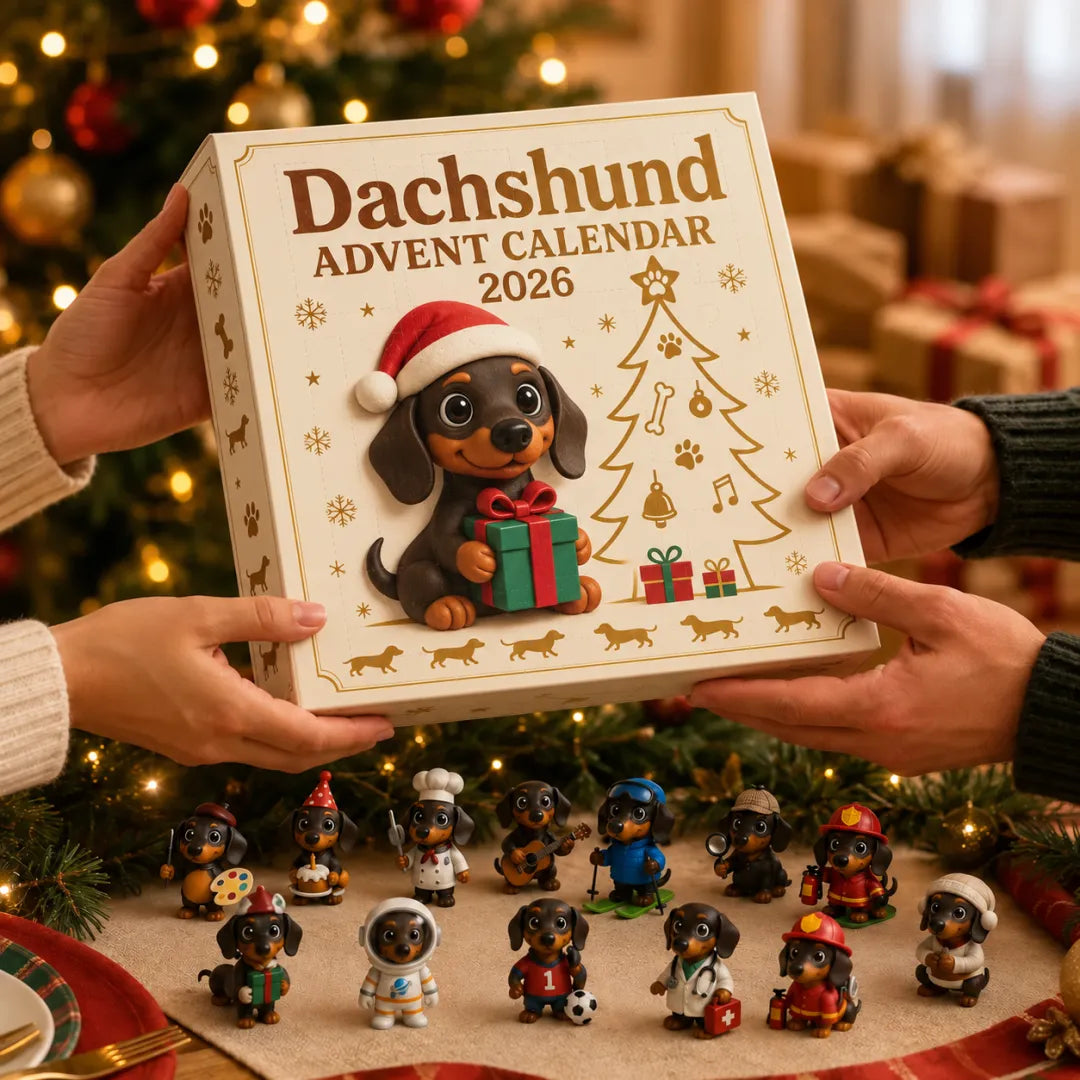 Dachshund Advent Calendar – 24 Days of Adorable Puppy Surprises