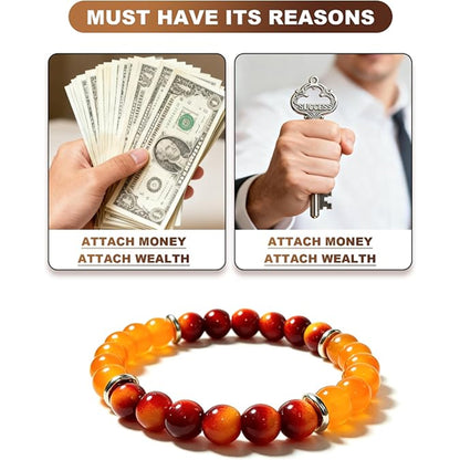 Money Attraction Bracelet Feng Shui Bracelet Prosperity Wealth Abundance Beaded Bracelets