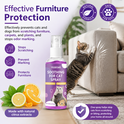 Natural Pet Deterrent Spray, Pet Deterrent for Furniture Protection, Pee Spraying