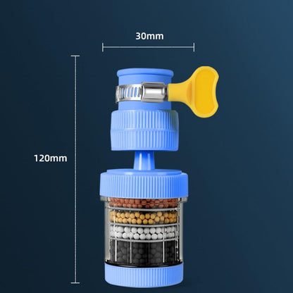 Activated Carbon Faucet Water Purifier Tap Filtration for Kitchen Bathroom Removes Chlorine Fluorider