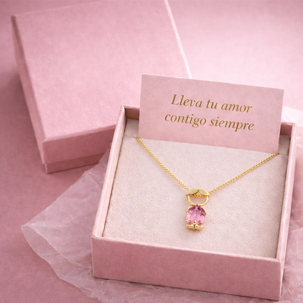 Personalized Mothers Necklace with Birthstone