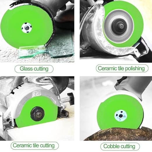 2Pcs Rock Slab Grinding Disc Cutting Blade, 4 * 7/8 inch