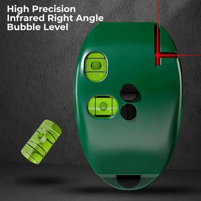 90 Degree Electronic Red Light Scale, Self-leveling Line, Vertical Mouse Levels Infrared Horizontal