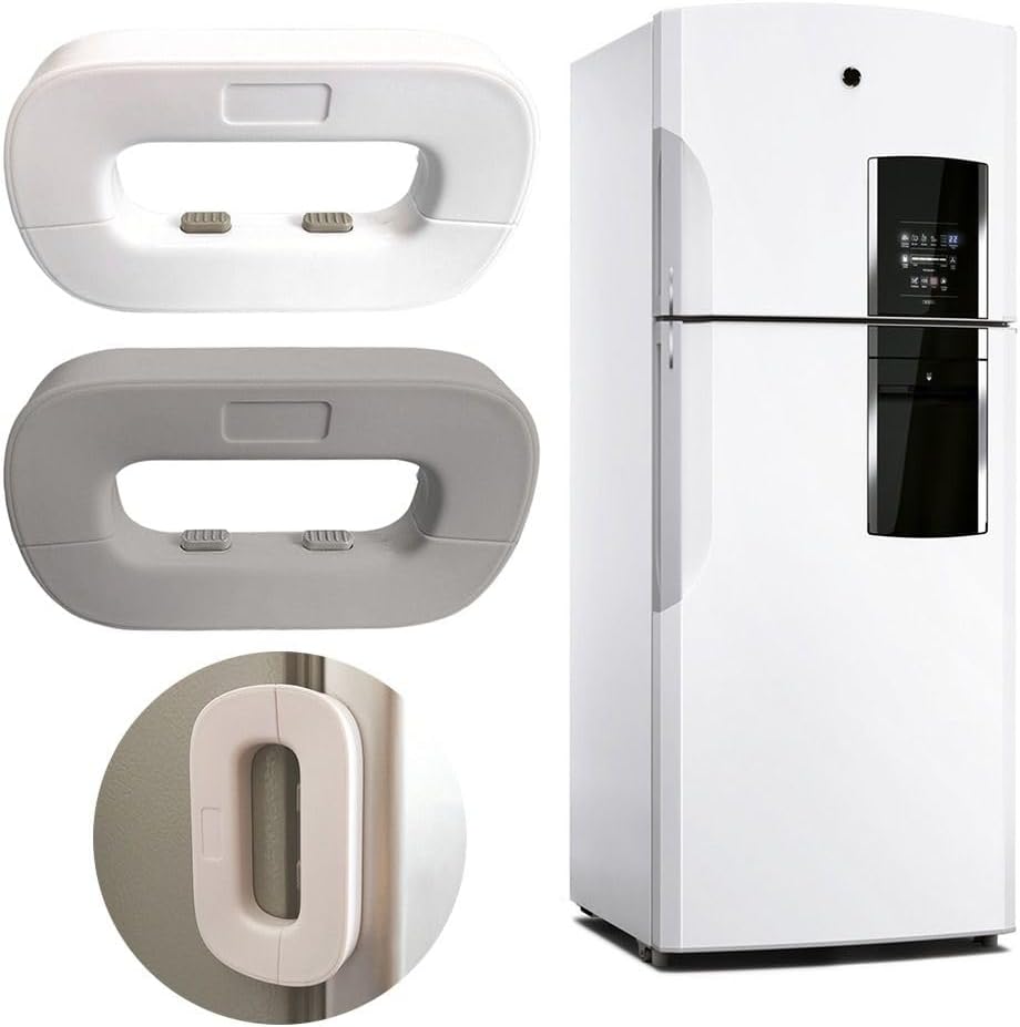 2PCS Home Refrigerator Fridge Freezer Door Lock -Baby Safety Child Lock