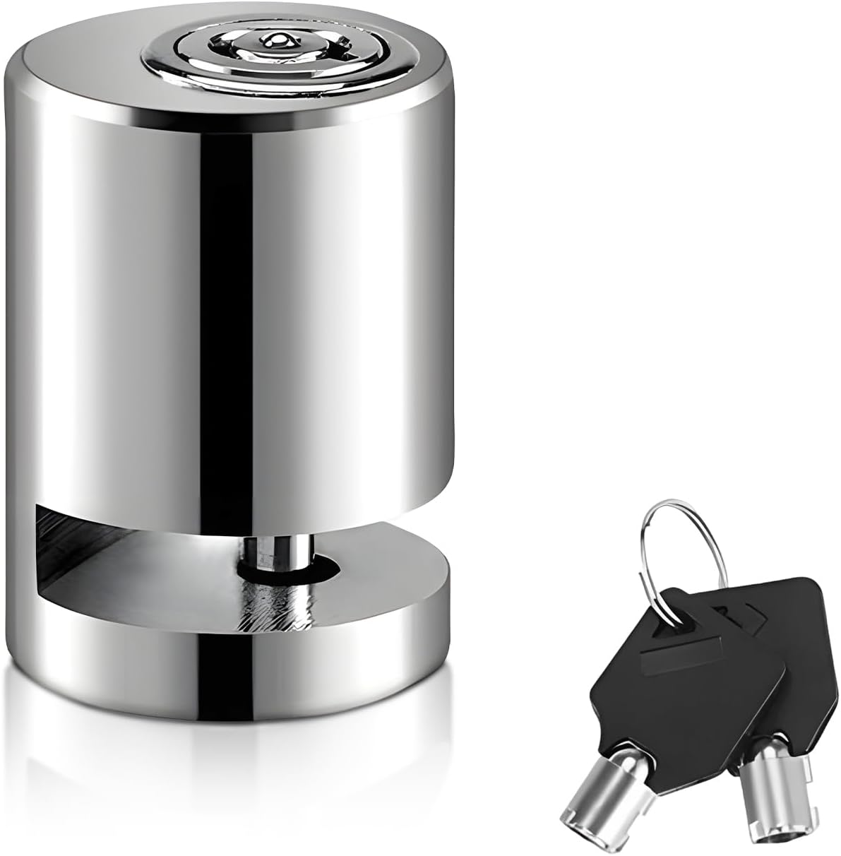 Motorcycle Disc Brake Lock, Anti Theft Motorbike Safety Brake Disk Lock with Two Keys