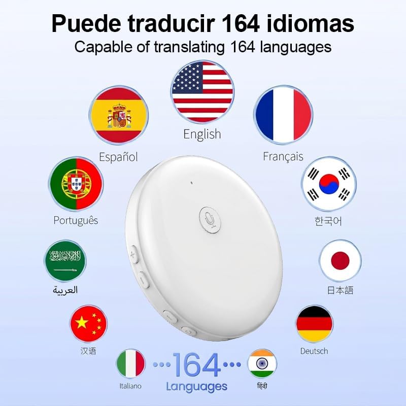 Smart Translator & Learning Companion Speaker, Supports 133 Languages