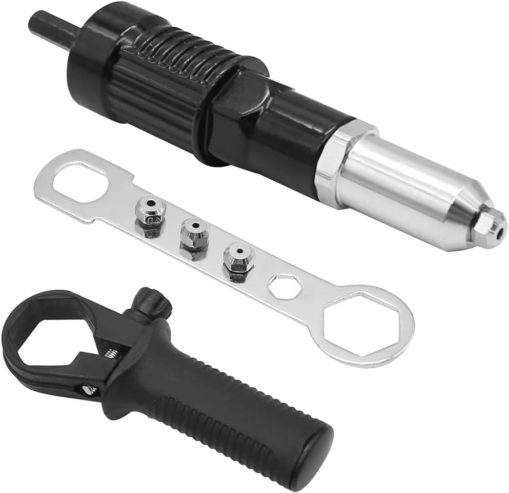 1 Set Rivet Tool Adapter Kit with Handle