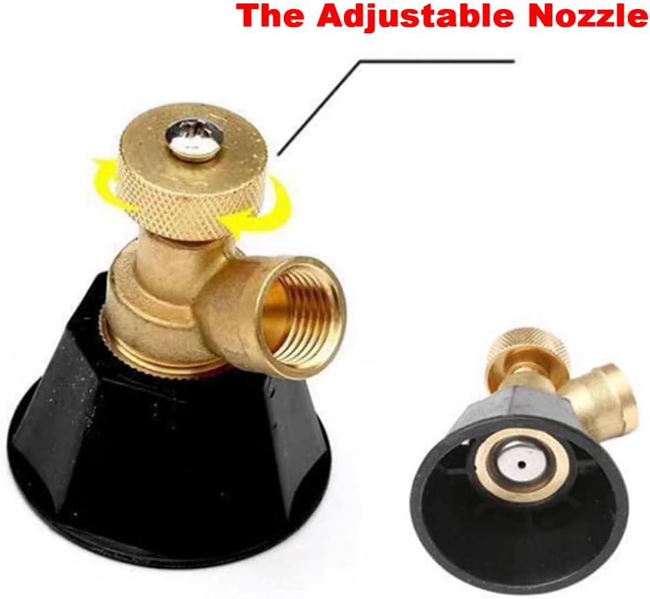 2 PCS "Black Whirlwind" High-Pressure Atomizing Nozzle