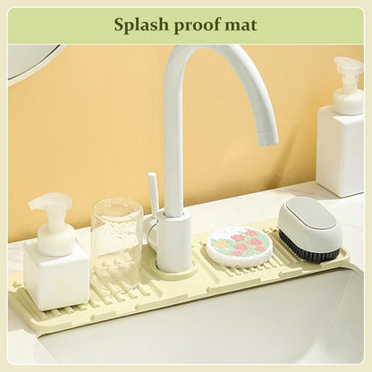Upgraded Faucet Mat for Kitchen Sink Fast Drying Properties