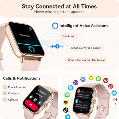 2.01"Touchscreen Smartwatch Sports Tracking Fitness Device