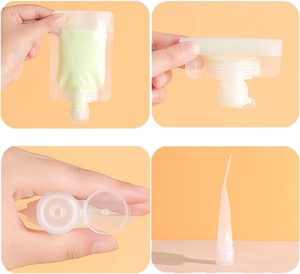 12 Pcs Travel Pouches for Toiletries, TSA Approved Portable Travel Size