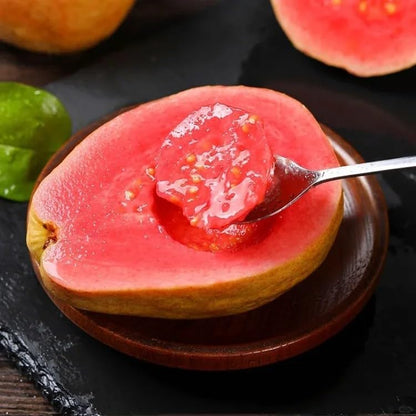500Pcs Tropical Guava Organic Pink Guava Seeds- Exotic Flavor Medley