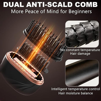 Mini Hair Straightener – Fast Heating Hot Comb