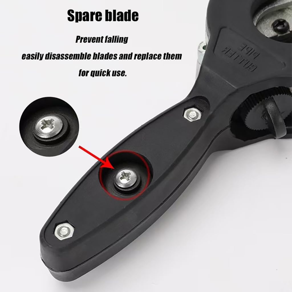 Ratcheting Tubing Cutter Heavy Duty Adjustable Pipe Cutting Tool