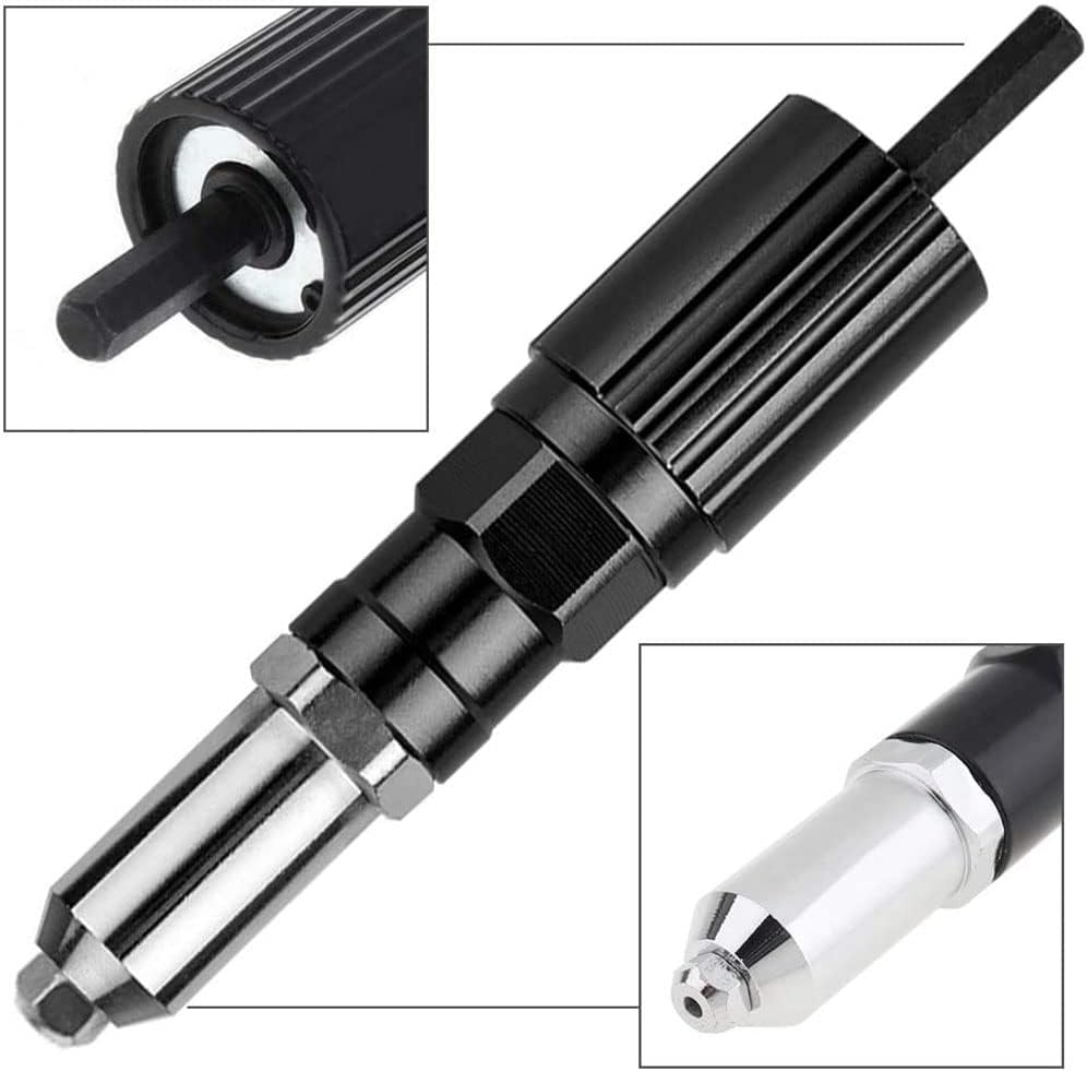 1 Set Rivet Tool Adapter Kit with Handle